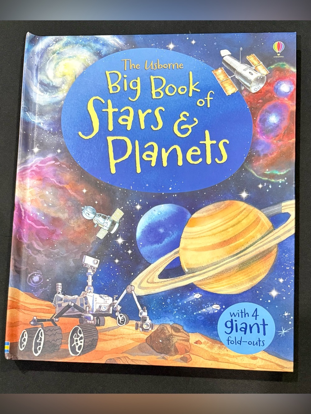 Usborne Big Book of Stars & Planets Emily Bone Fold-Out Space Hardcover Book